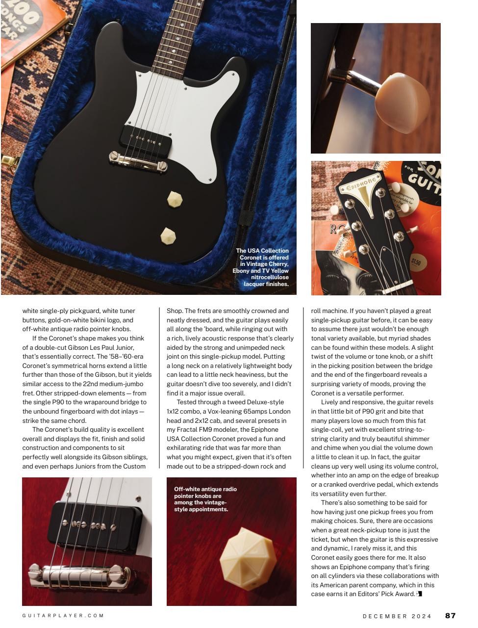 Guitar Player Preview Pages