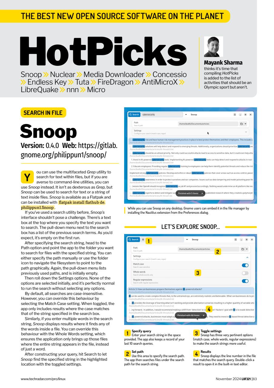 Linux Format Preview Pages