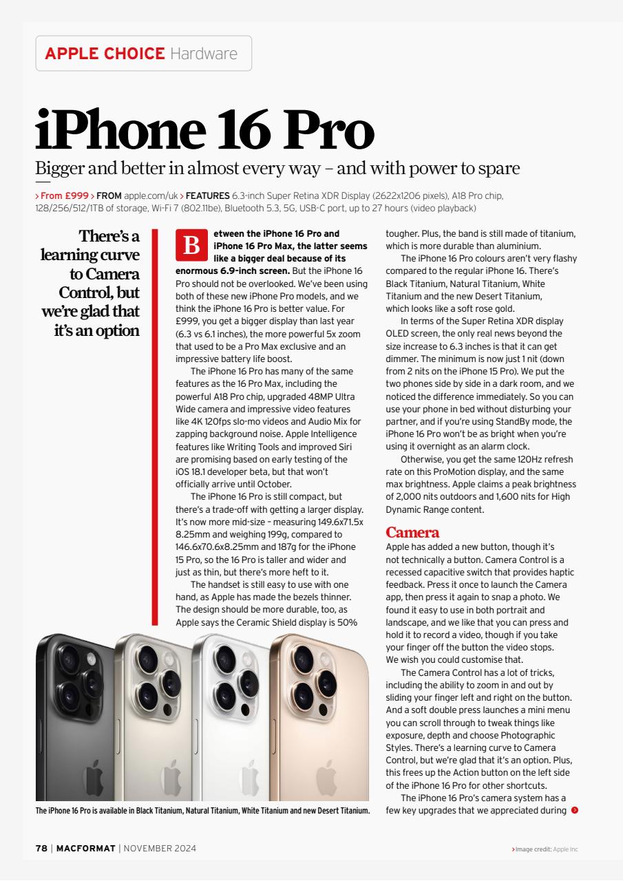 MacFormat Preview Pages