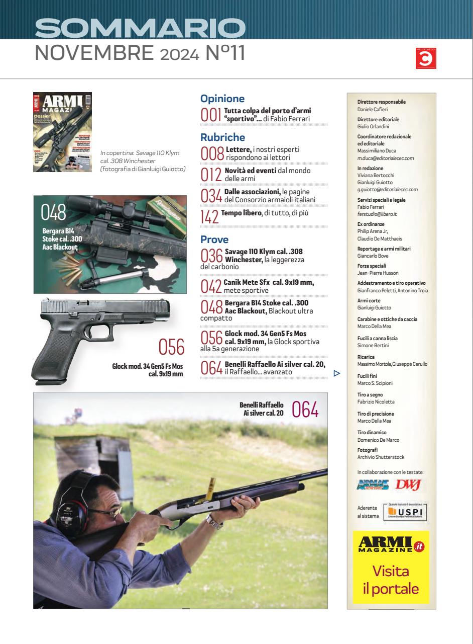 ARMI MAGAZINE Preview Pages