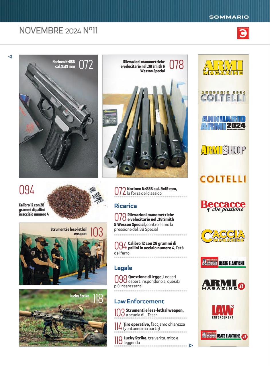 ARMI MAGAZINE Preview Pages