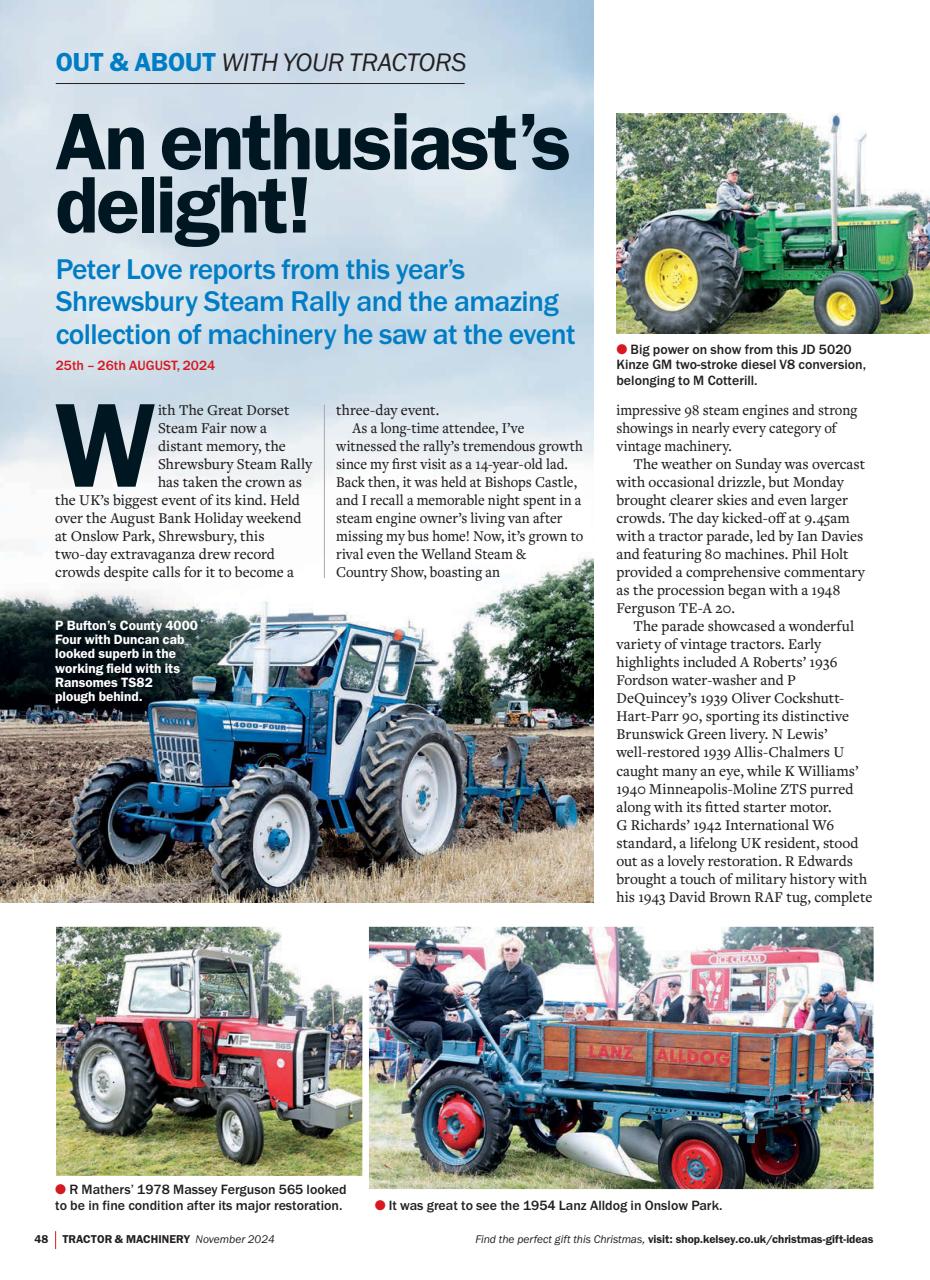 Tractor & Machinery Preview Pages