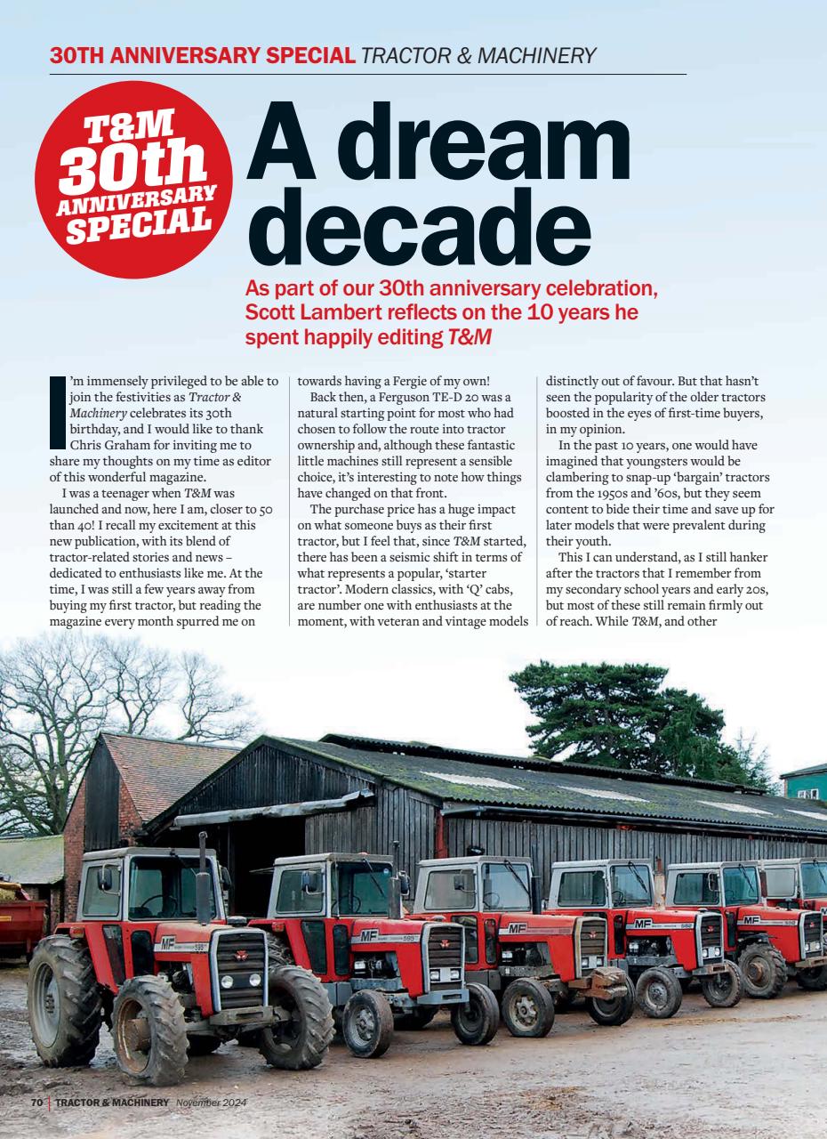 Tractor & Machinery Preview Pages