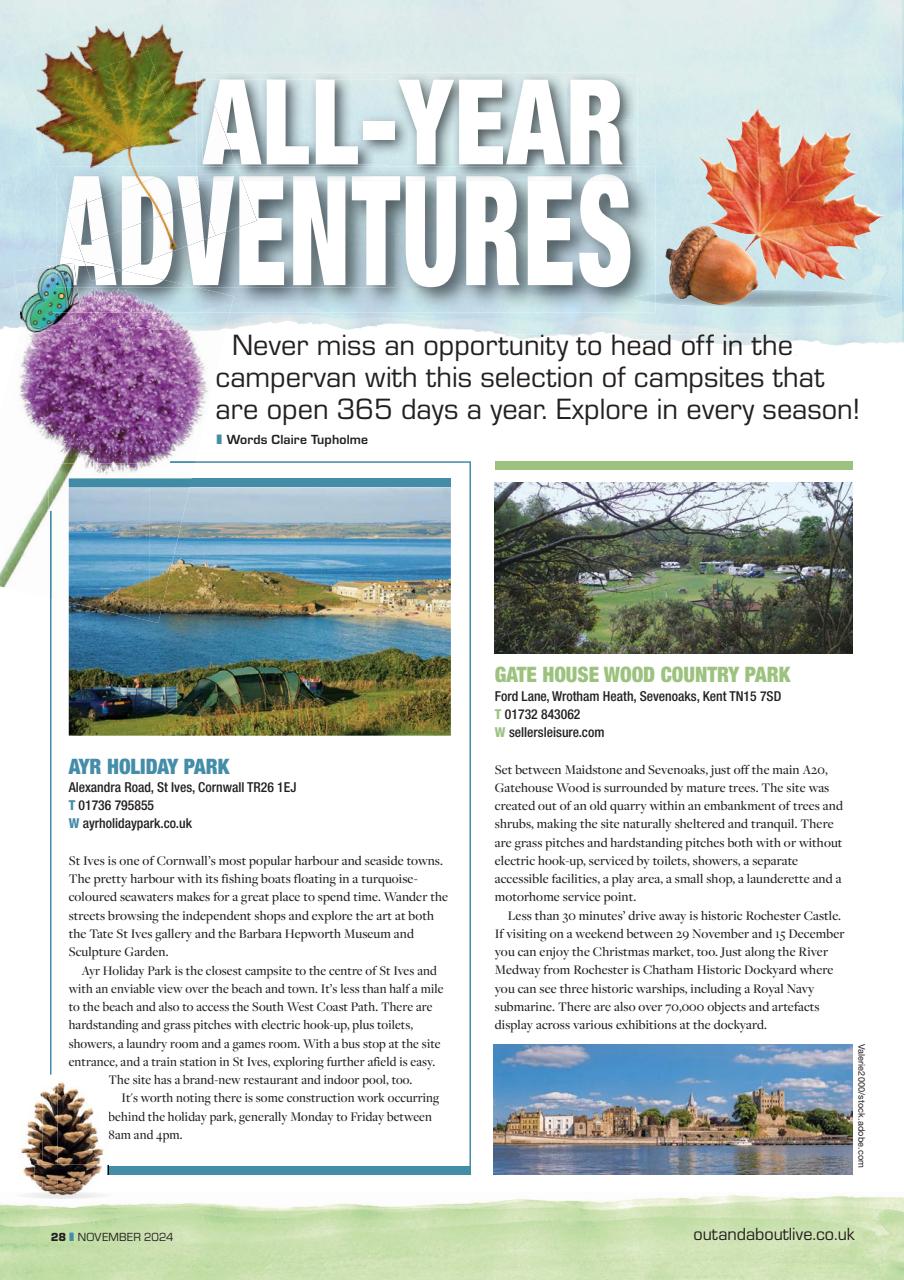 Campervan Preview Pages