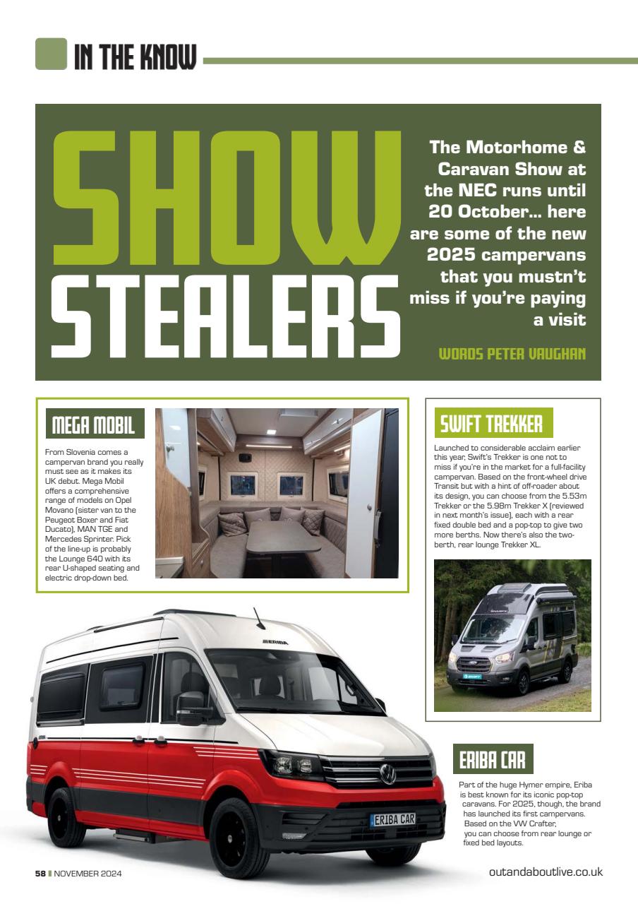 Campervan Preview Pages