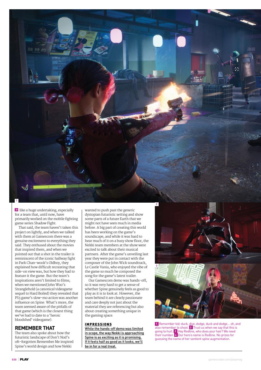 PLAY Magazine Preview Pages