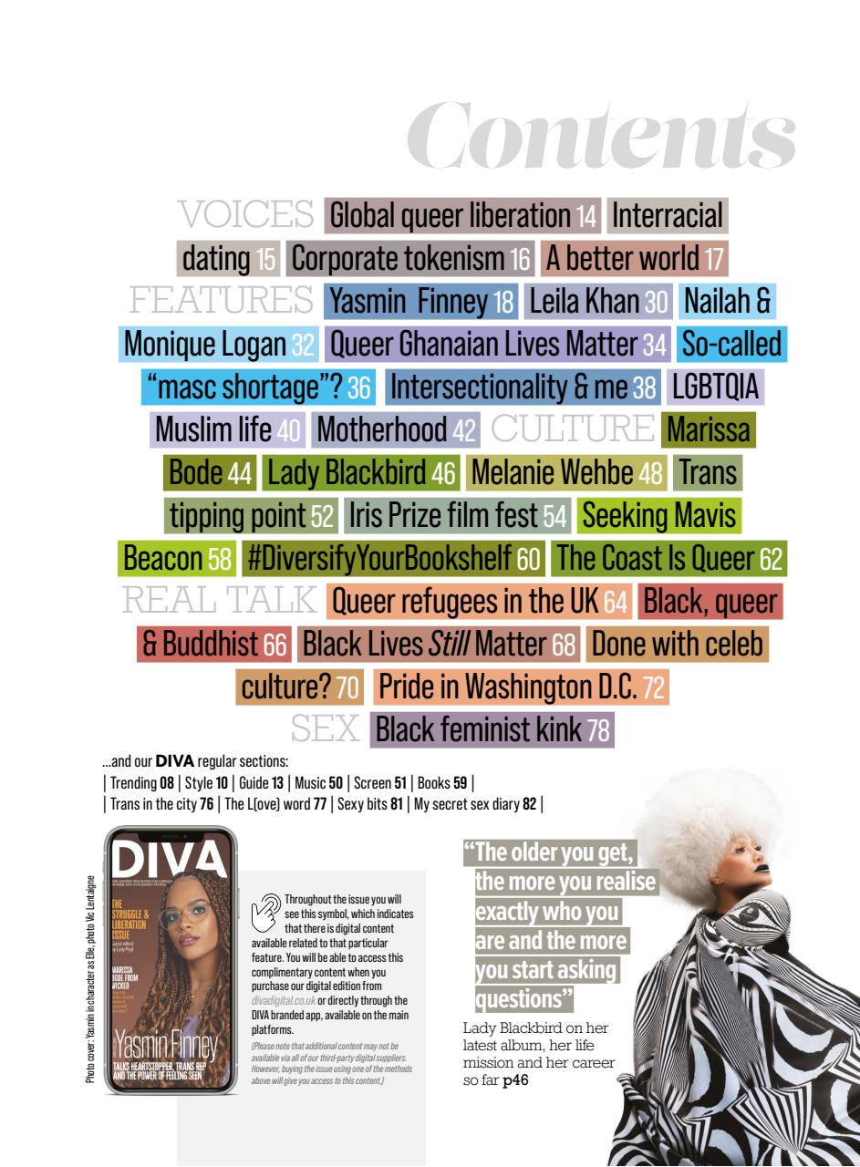 DIVA Magazine Preview Pages
