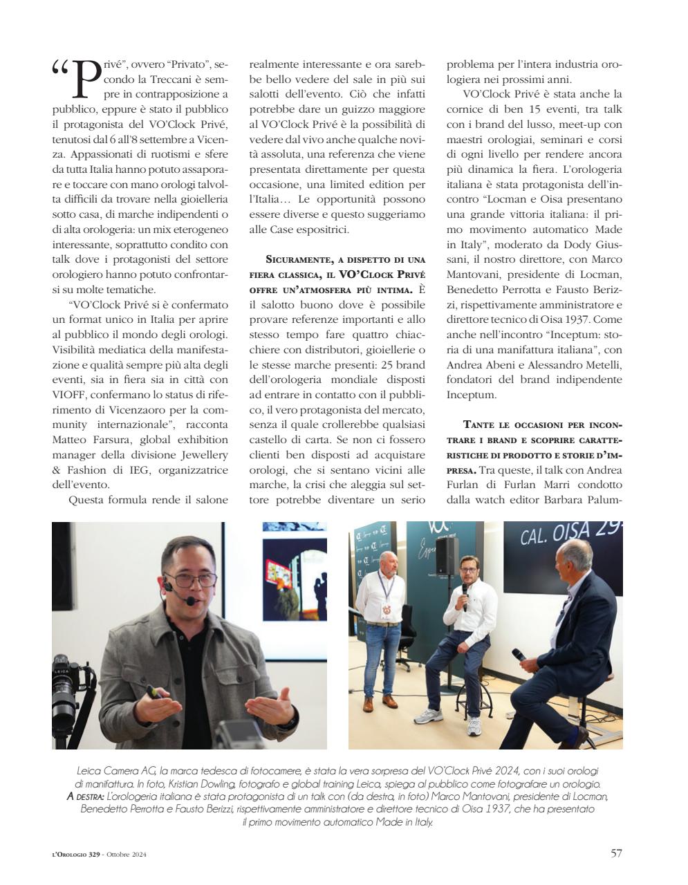 L'Orologio Preview Pages