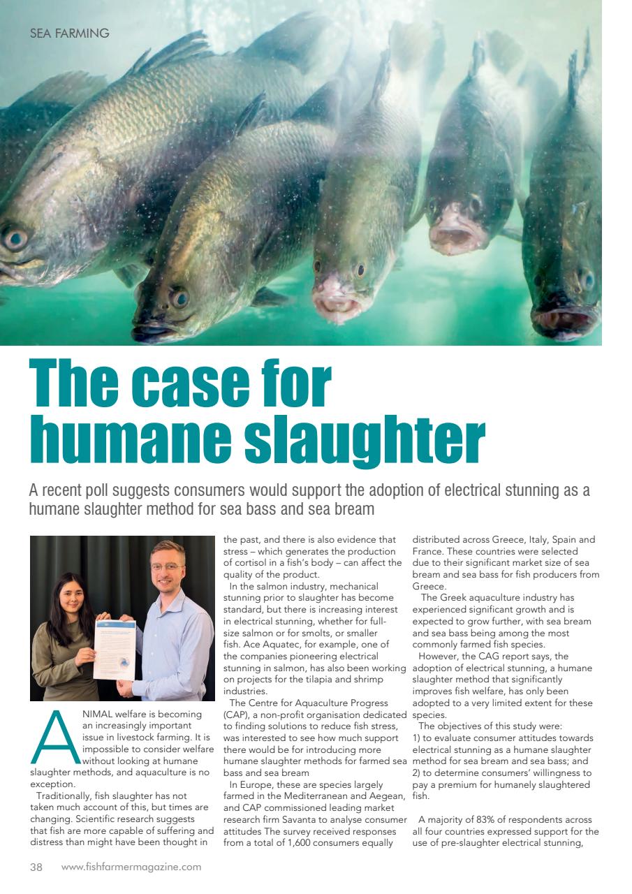 Fish Farmer Magazine Preview Pages
