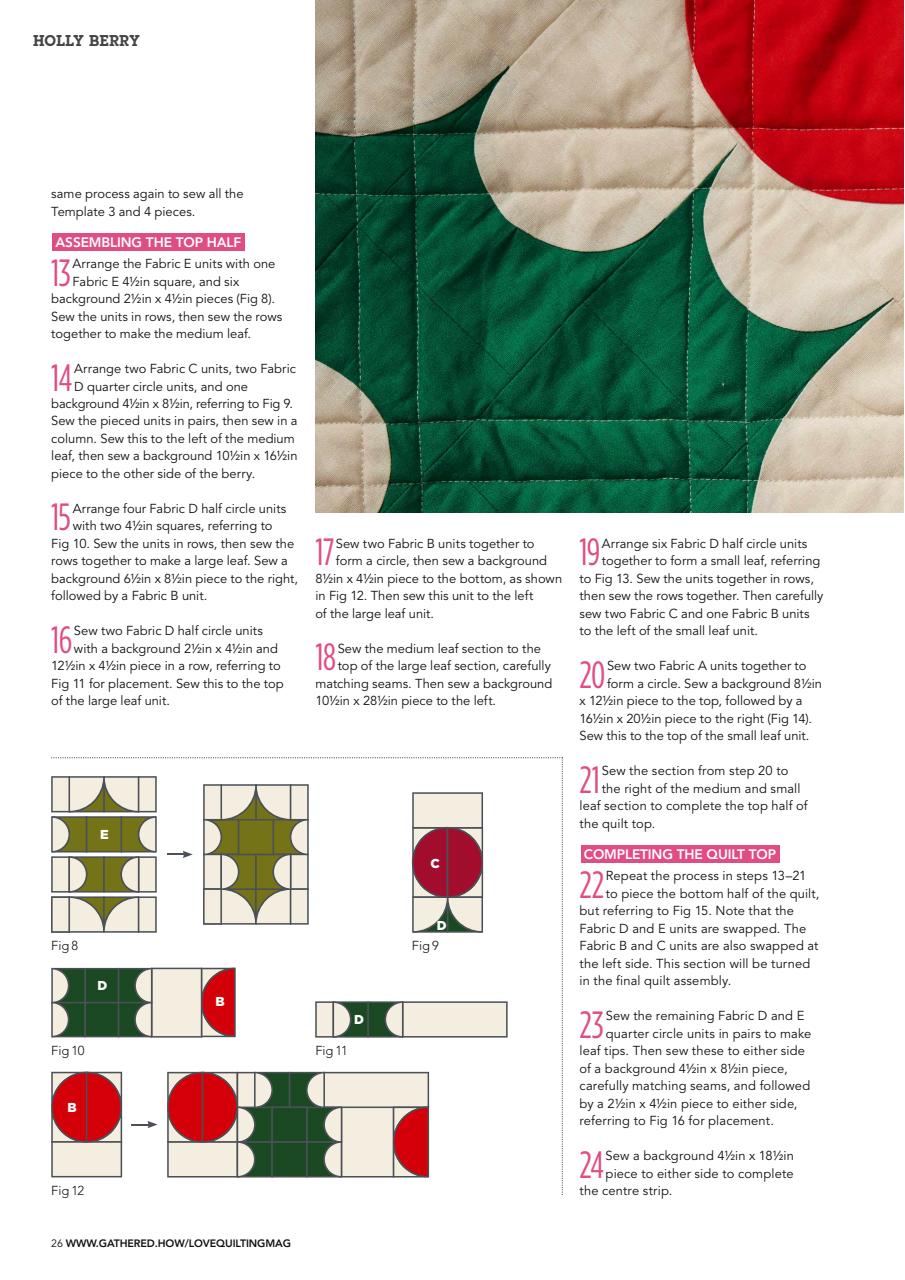 Love Patchwork & Quilting Preview Pages