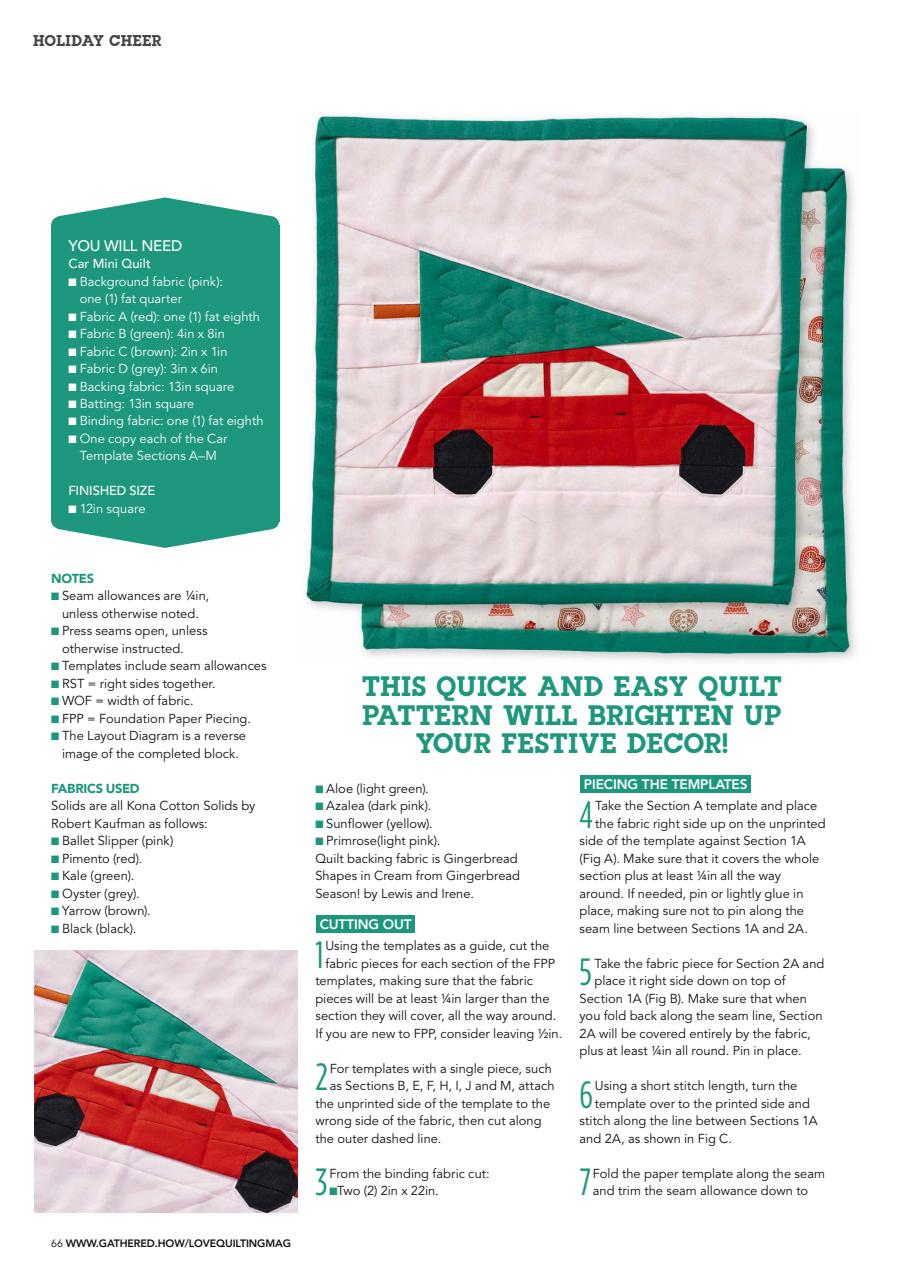 Love Patchwork & Quilting Preview Pages