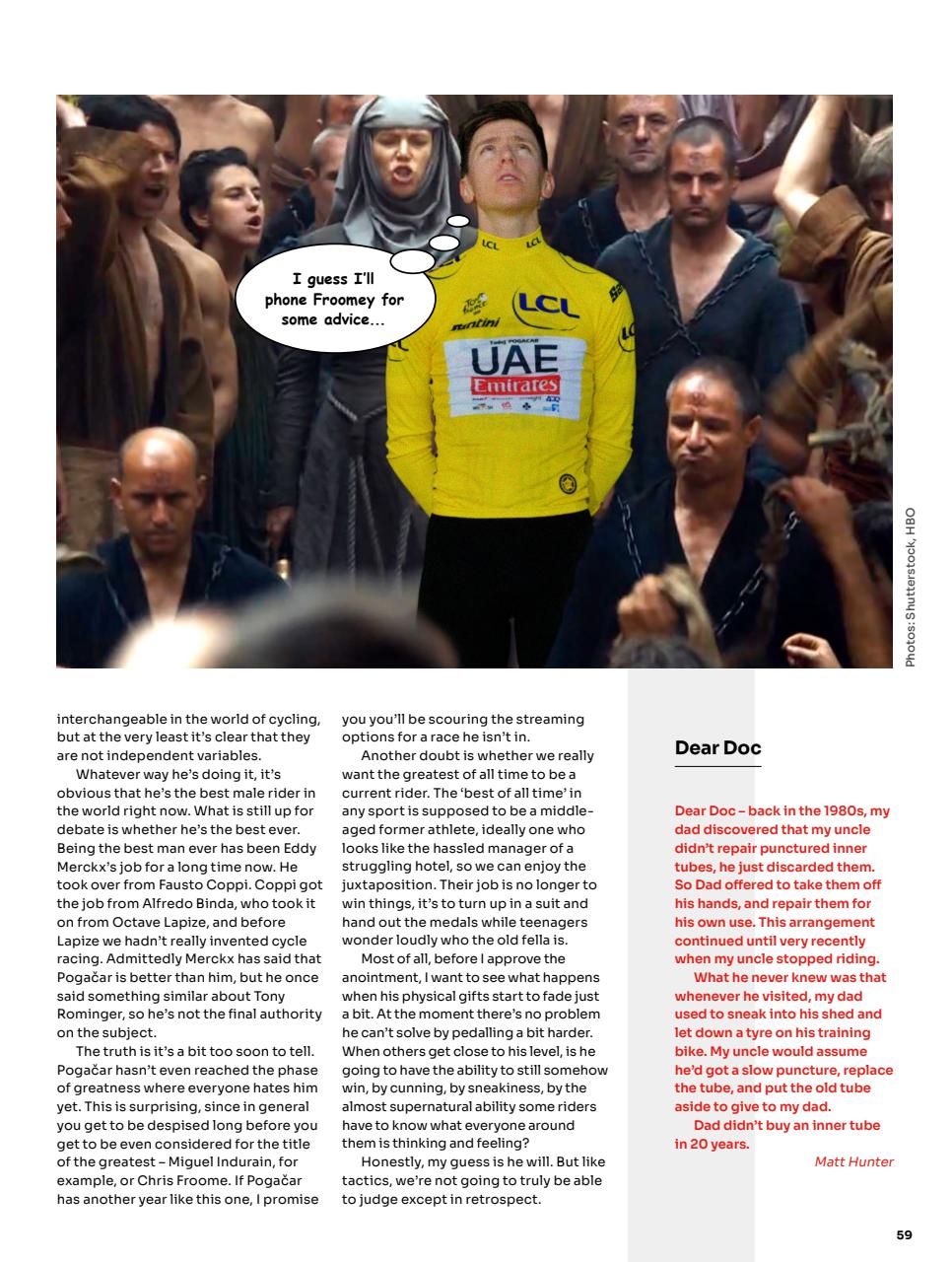 Cycling Weekly Preview Pages
