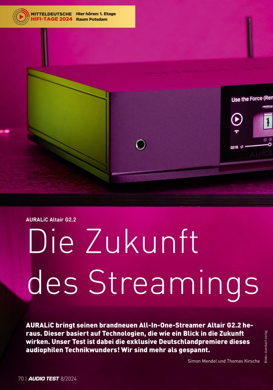 Audio Test Preview Pages