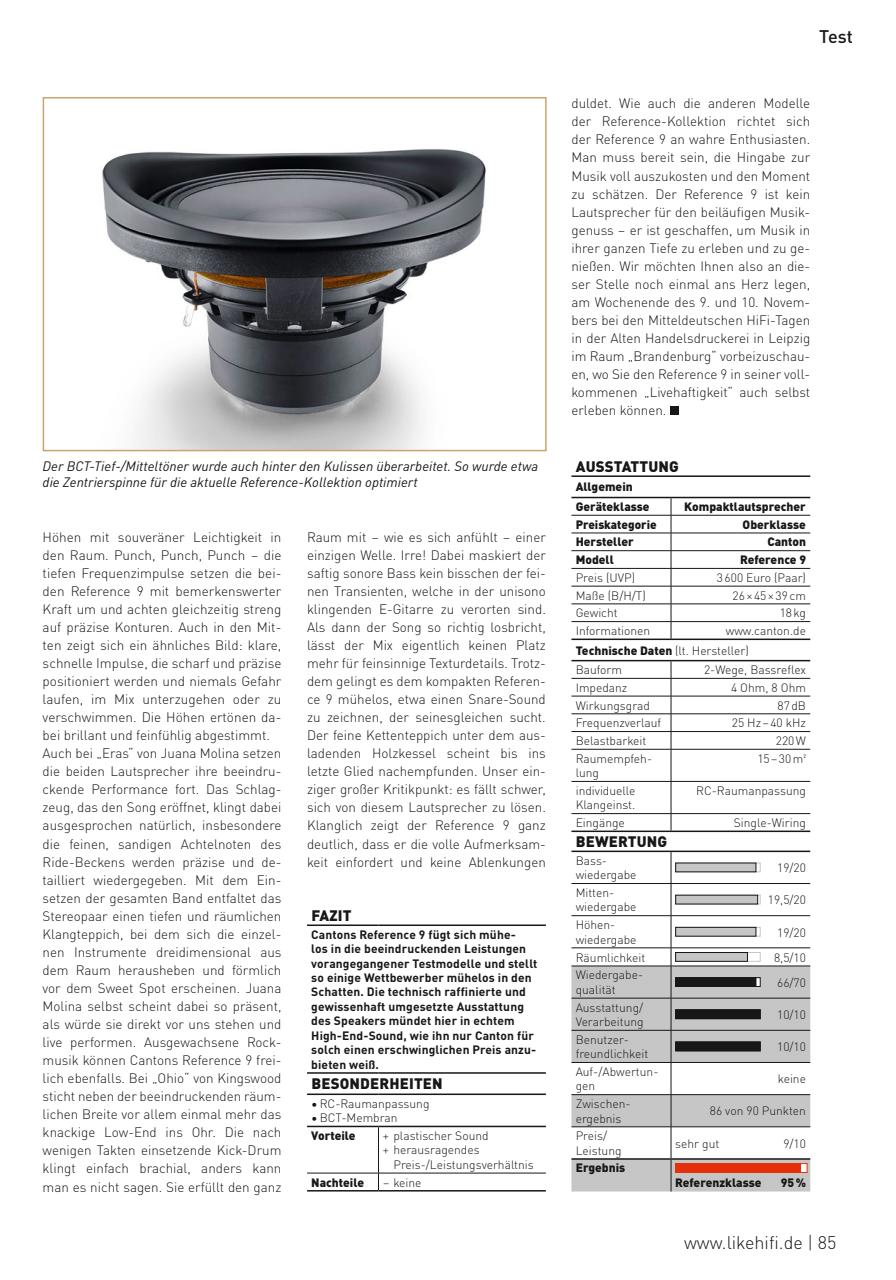 Audio Test Preview Pages