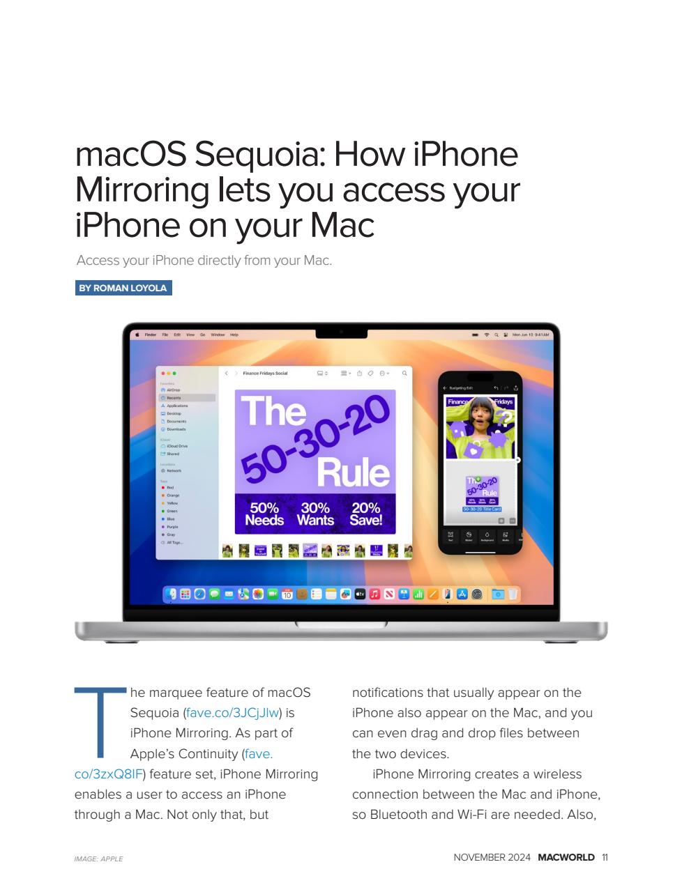 Macworld Preview Pages