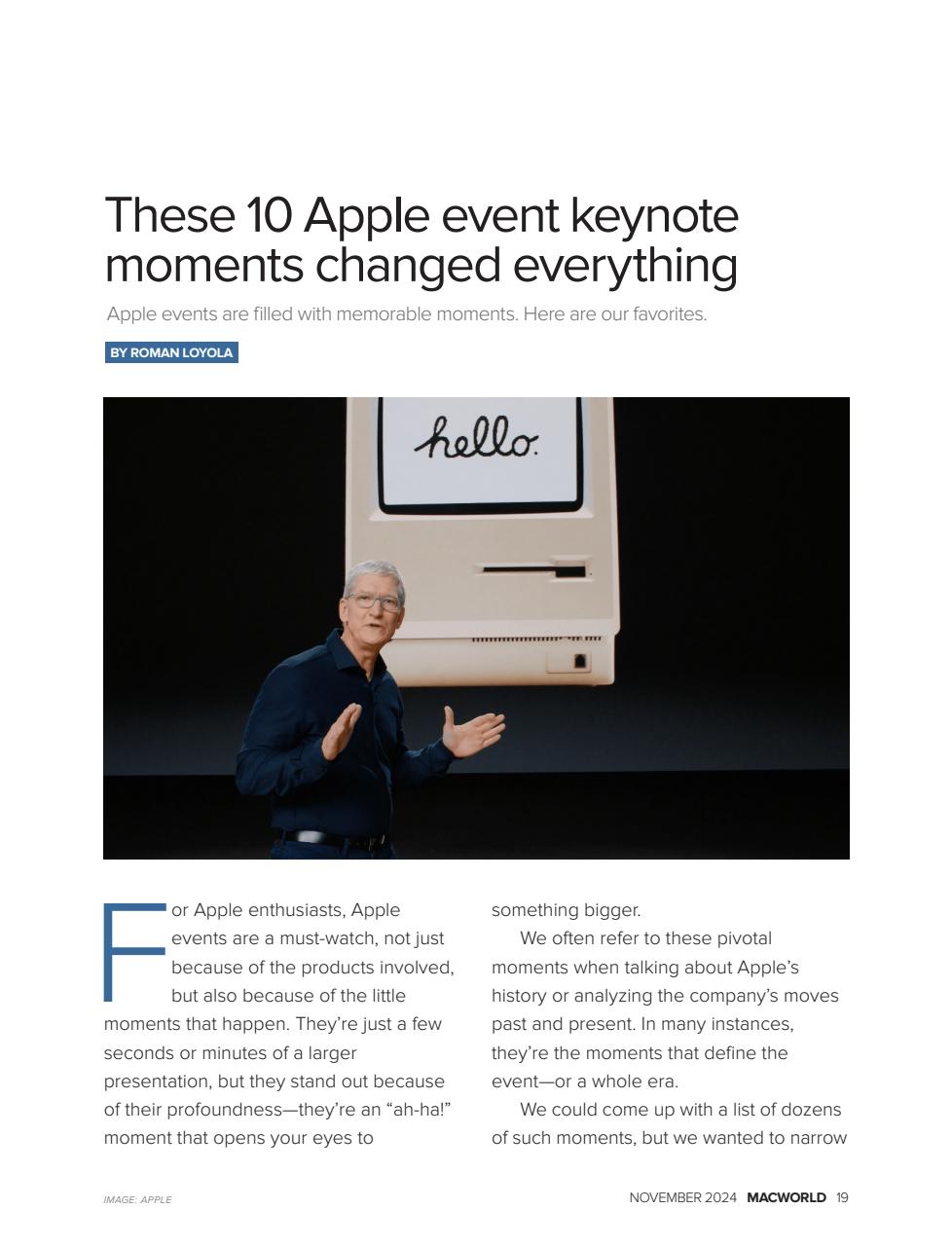 Macworld Preview Pages