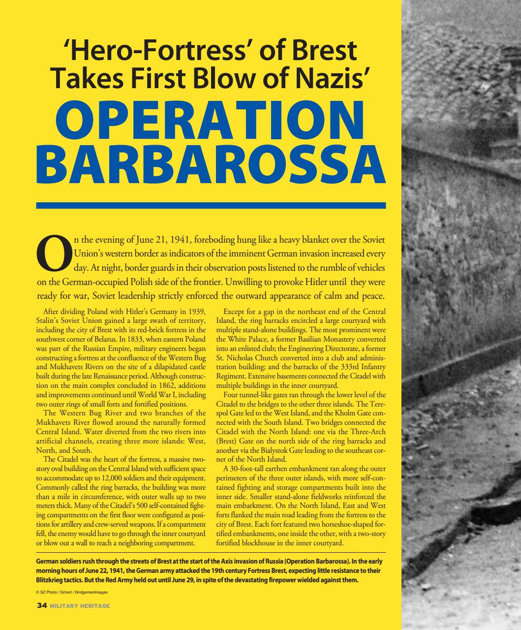 Military Heritage Preview Pages