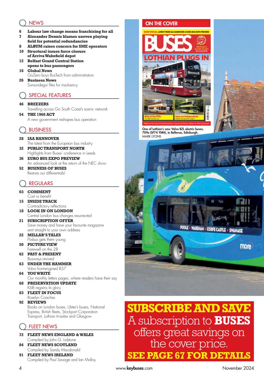 Buses Magazine Preview Pages