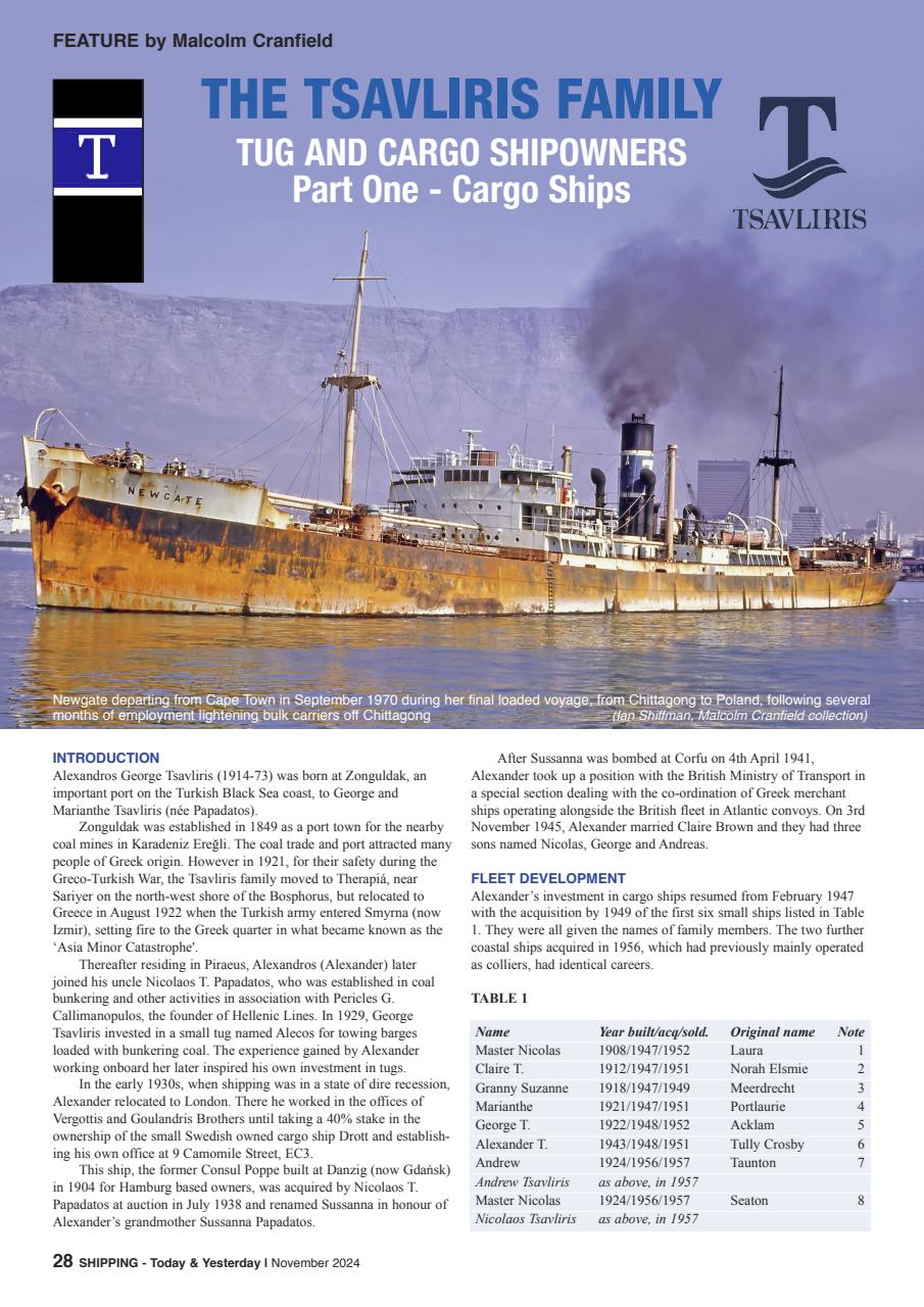 Shipping Today & Yesterday Preview Pages