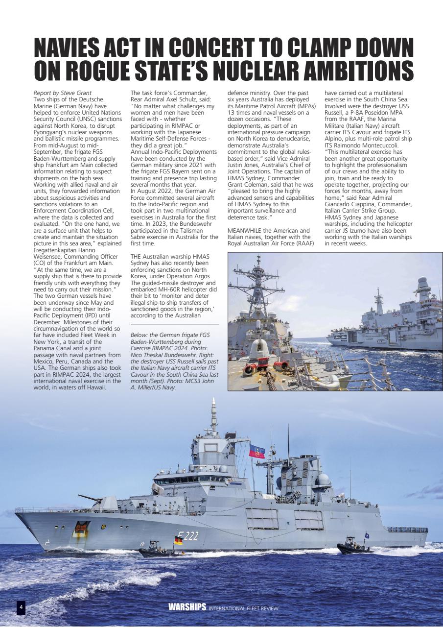 Warships International Fleet Review Preview Pages
