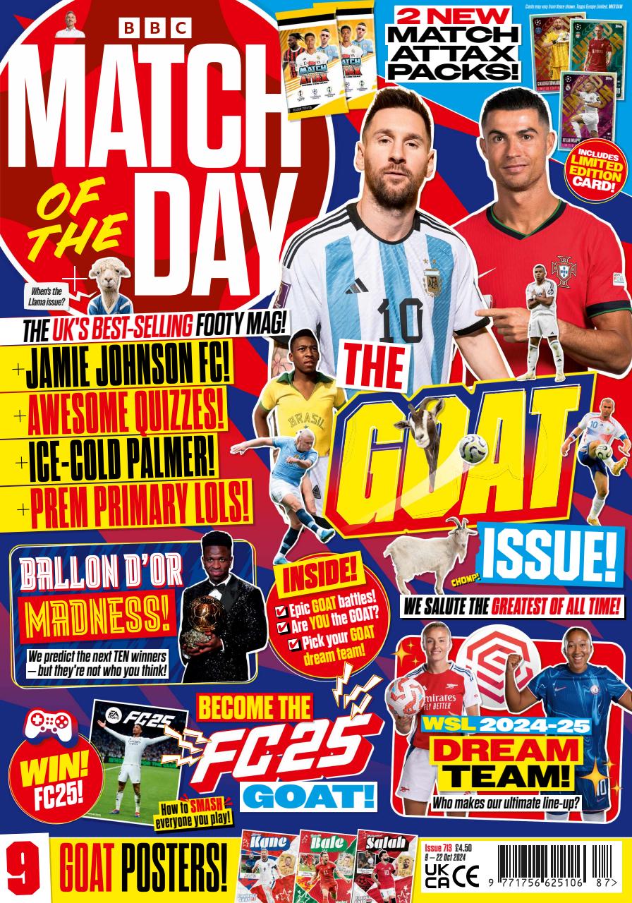 Match of the Day Preview Pages