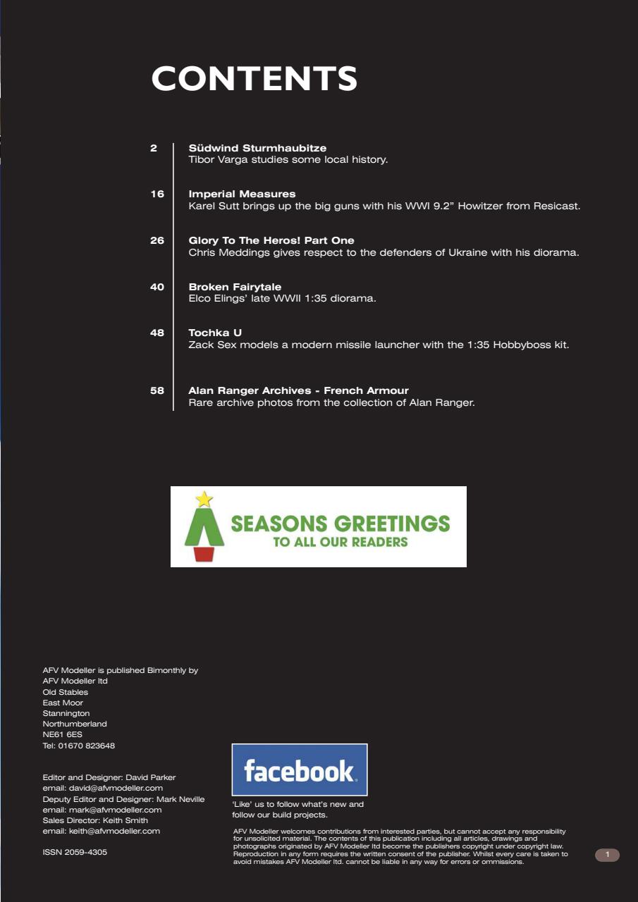 Meng AFV Modeller Preview Pages