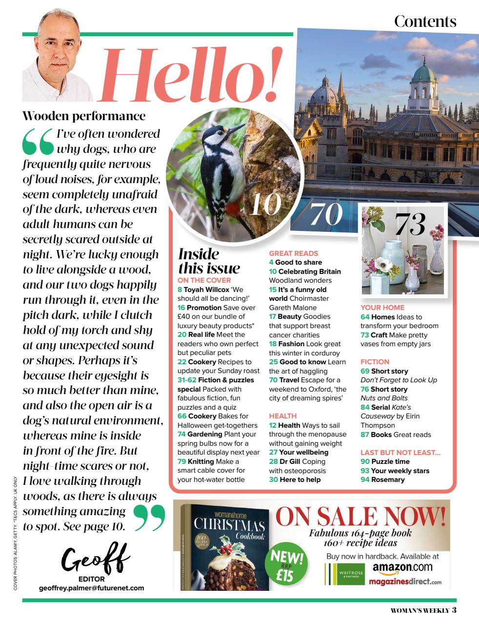 Woman's Weekly Preview Pages