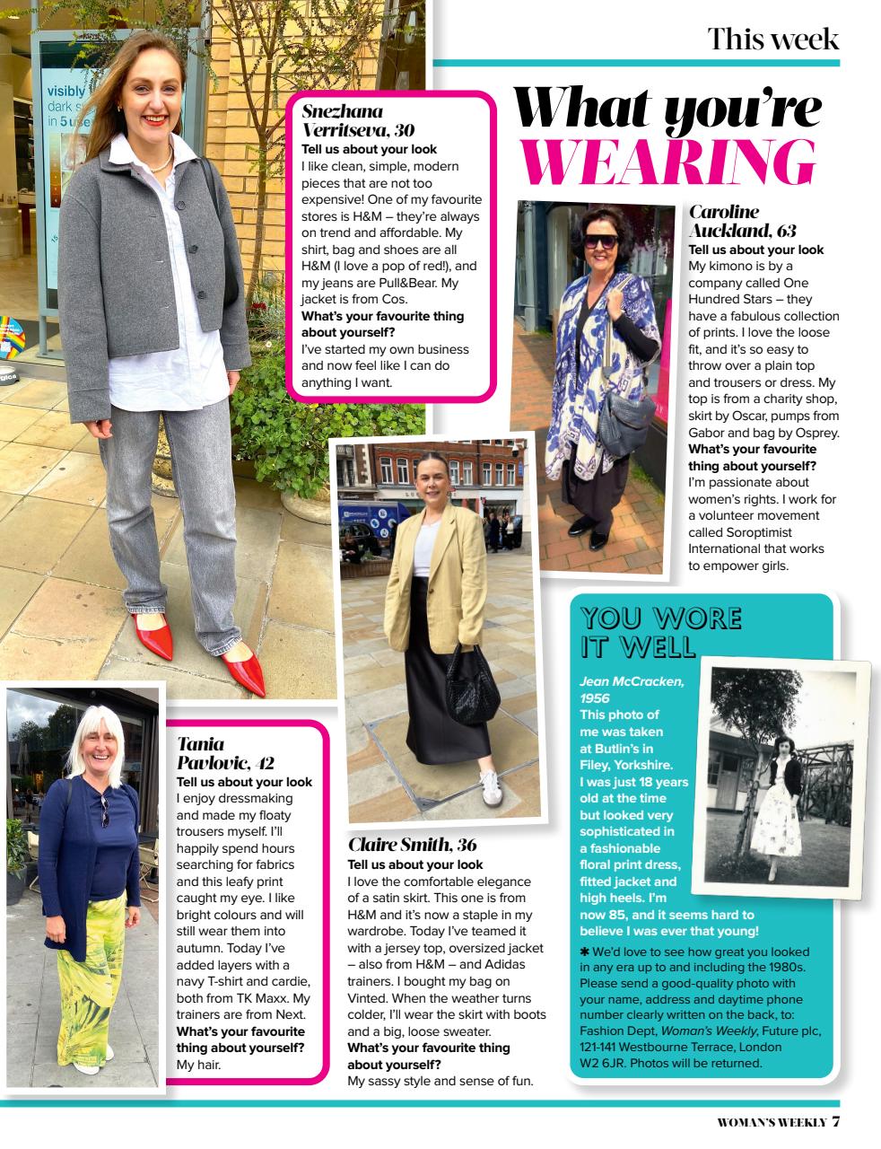 Woman's Weekly Preview Pages