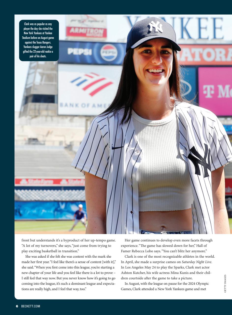 Beckett Basketball Magazine Preview Pages