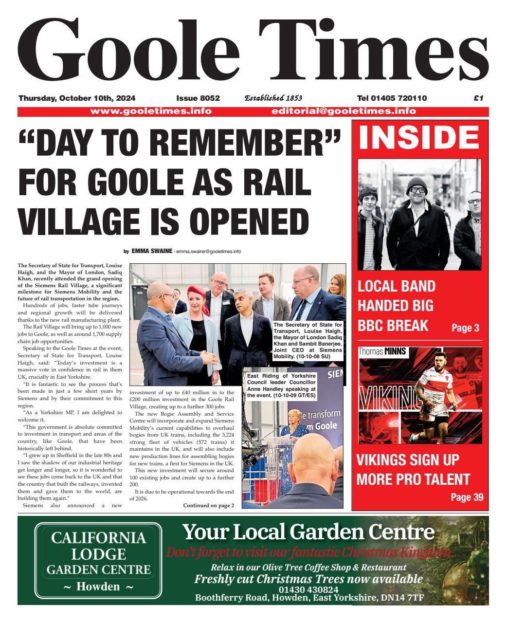 Goole Times Preview Pages