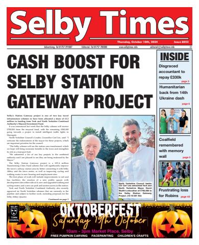 Selby Times issue October 10th 2024