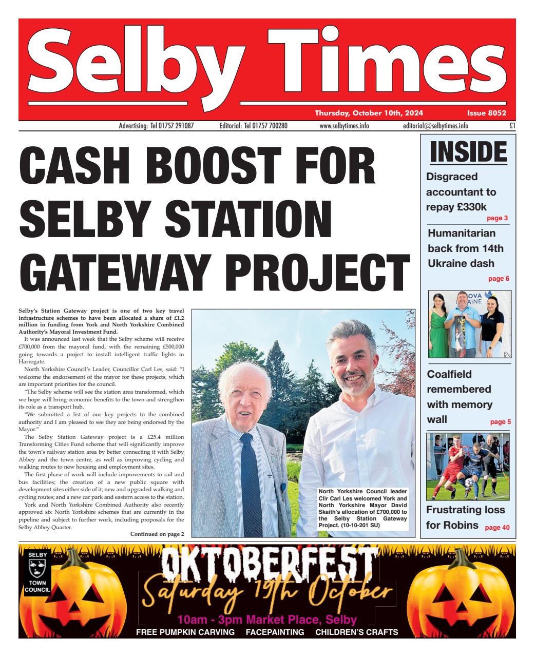 Selby Times Preview Pages