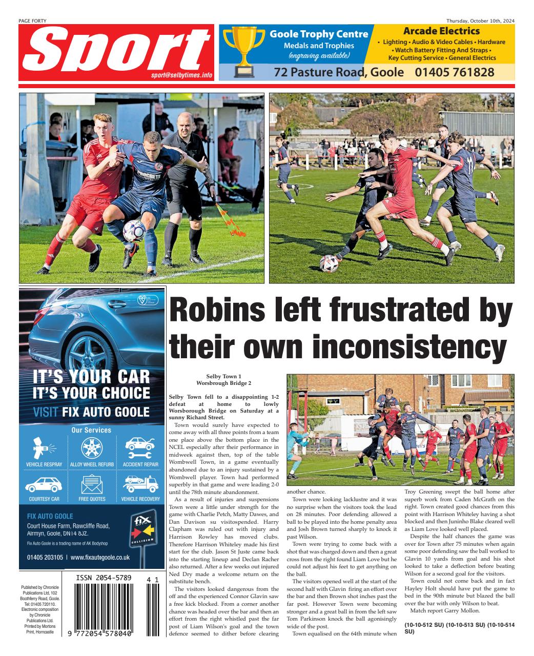 Selby Times Preview Pages