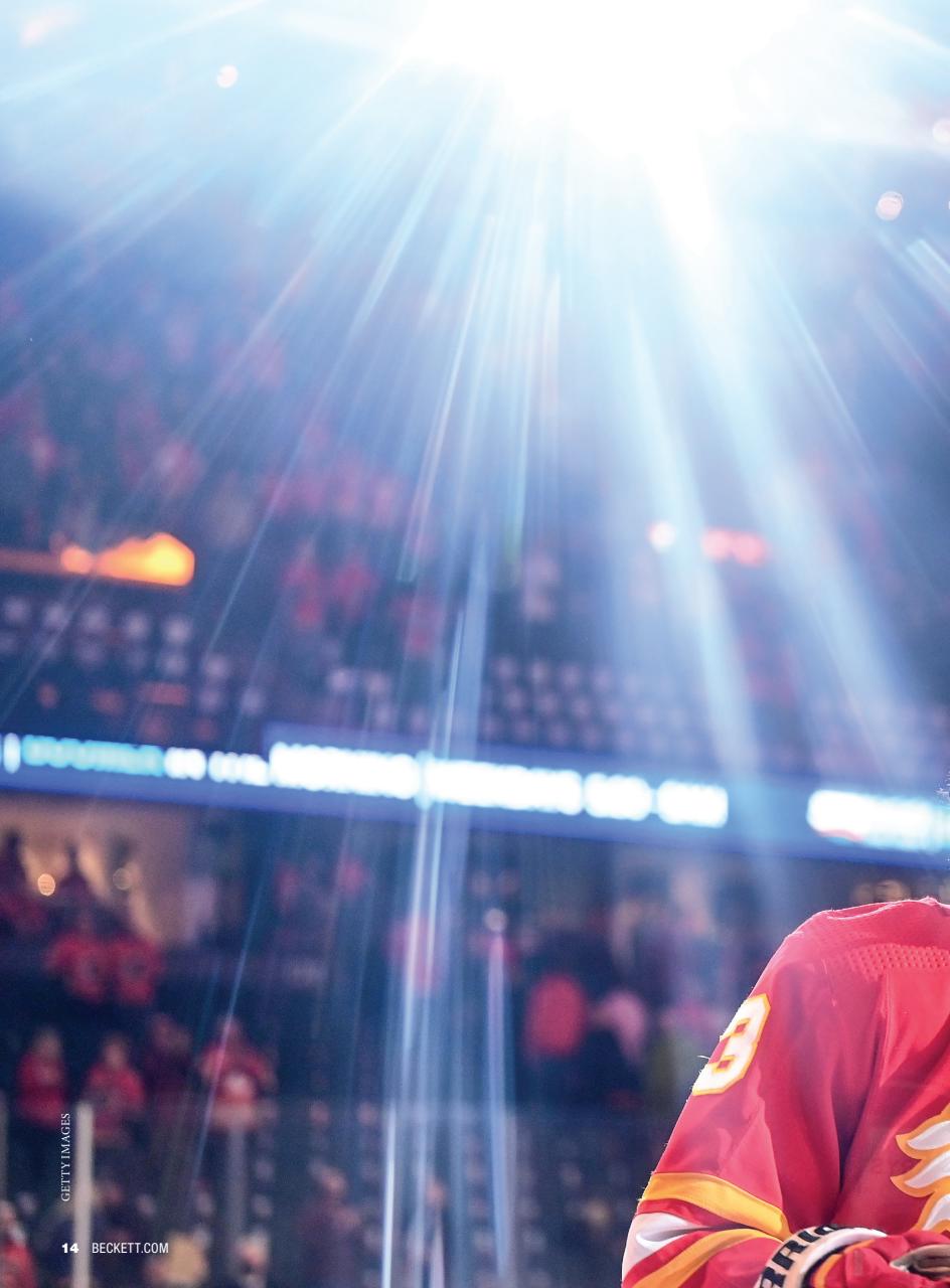 Beckett Hockey Magazine Preview Pages