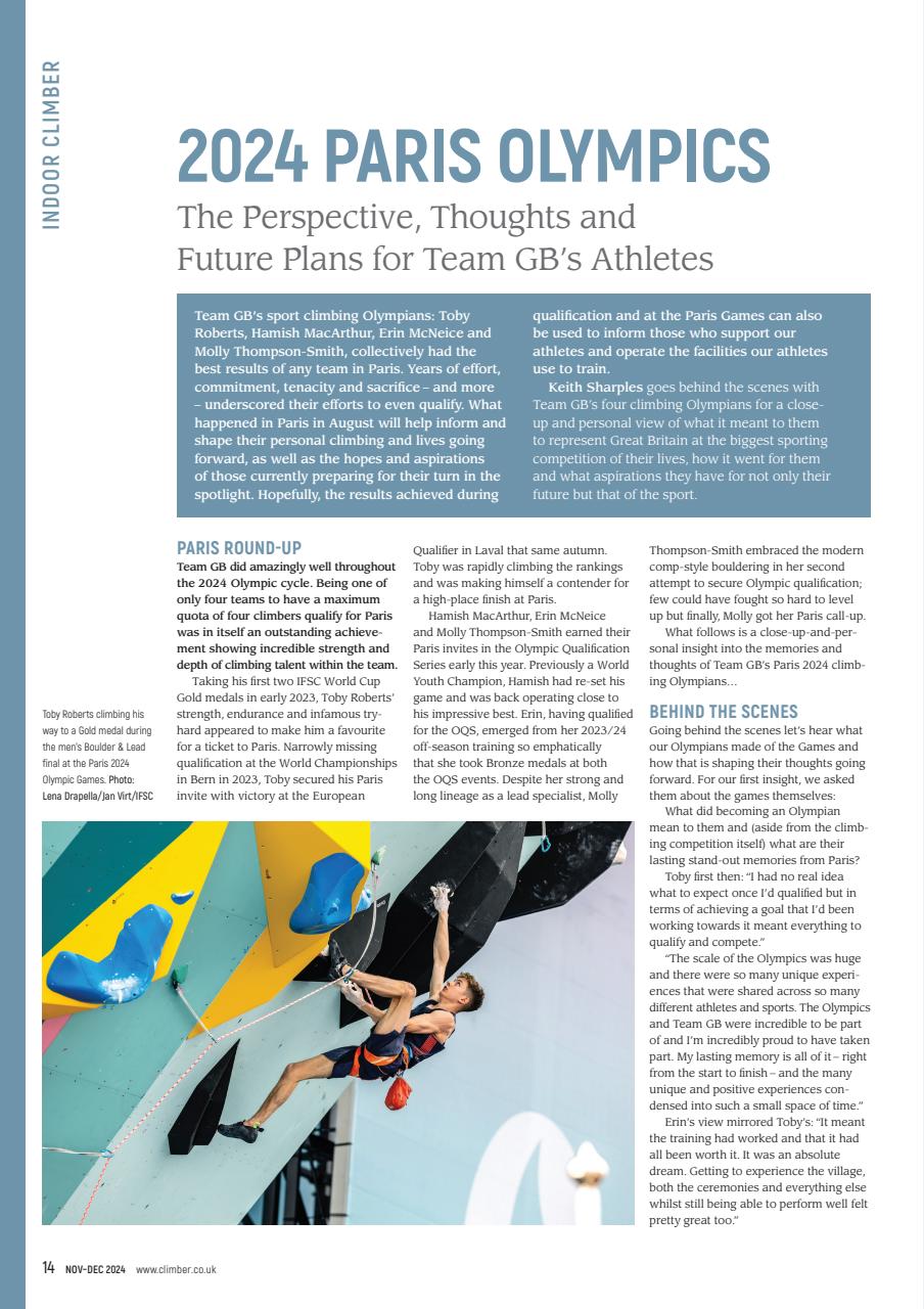 Climber Preview Pages