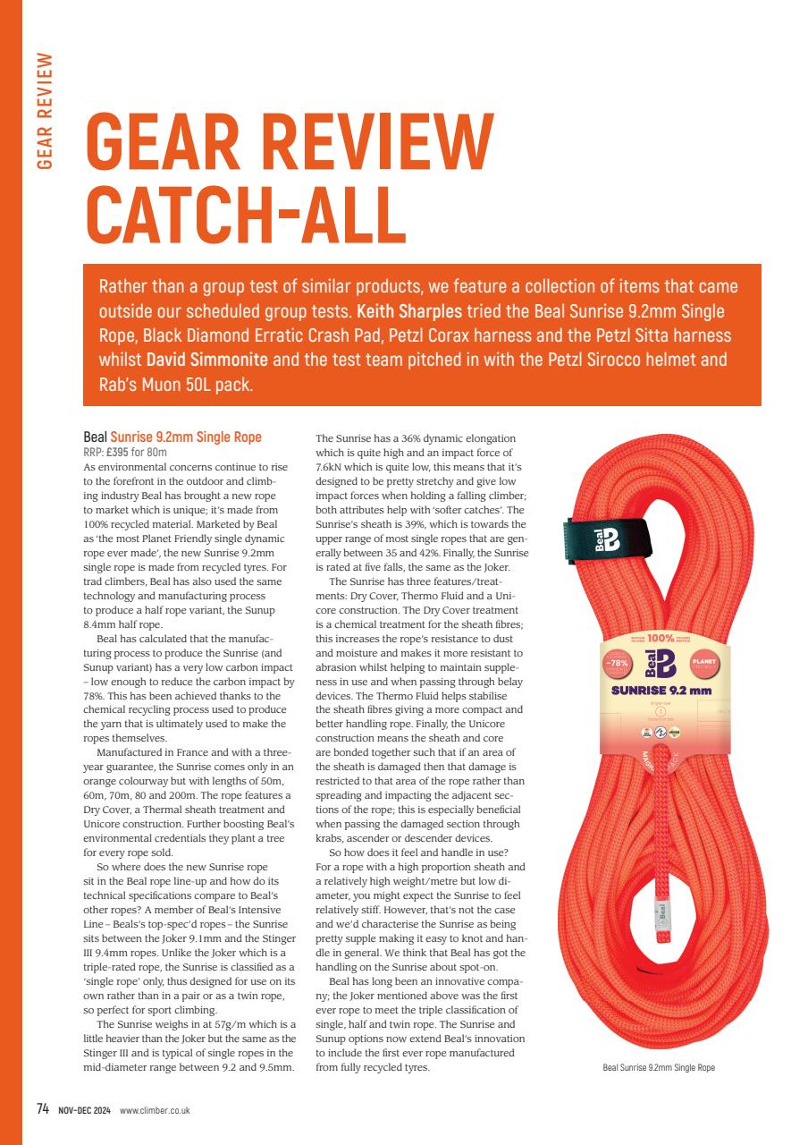 Climber Preview Pages