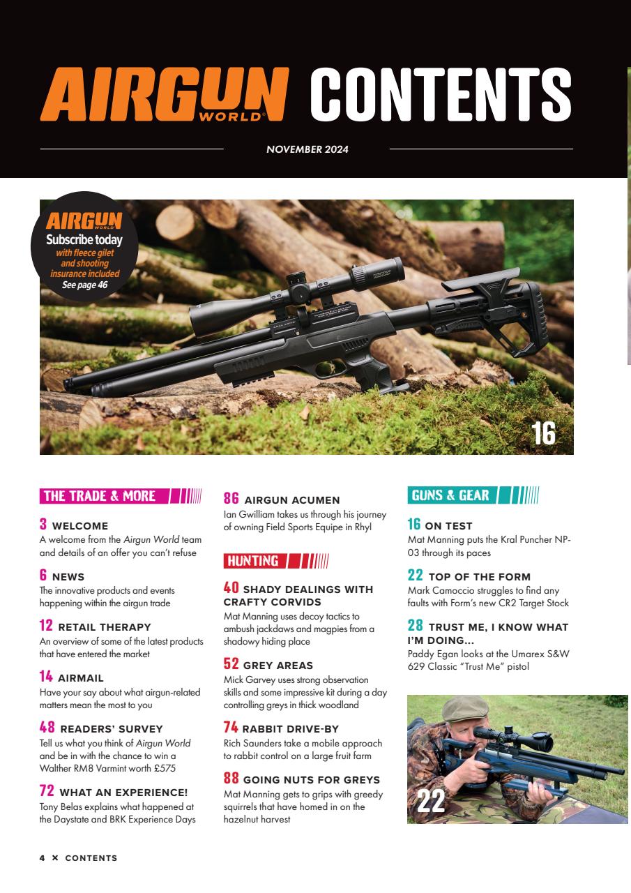 Airgun World Preview Pages