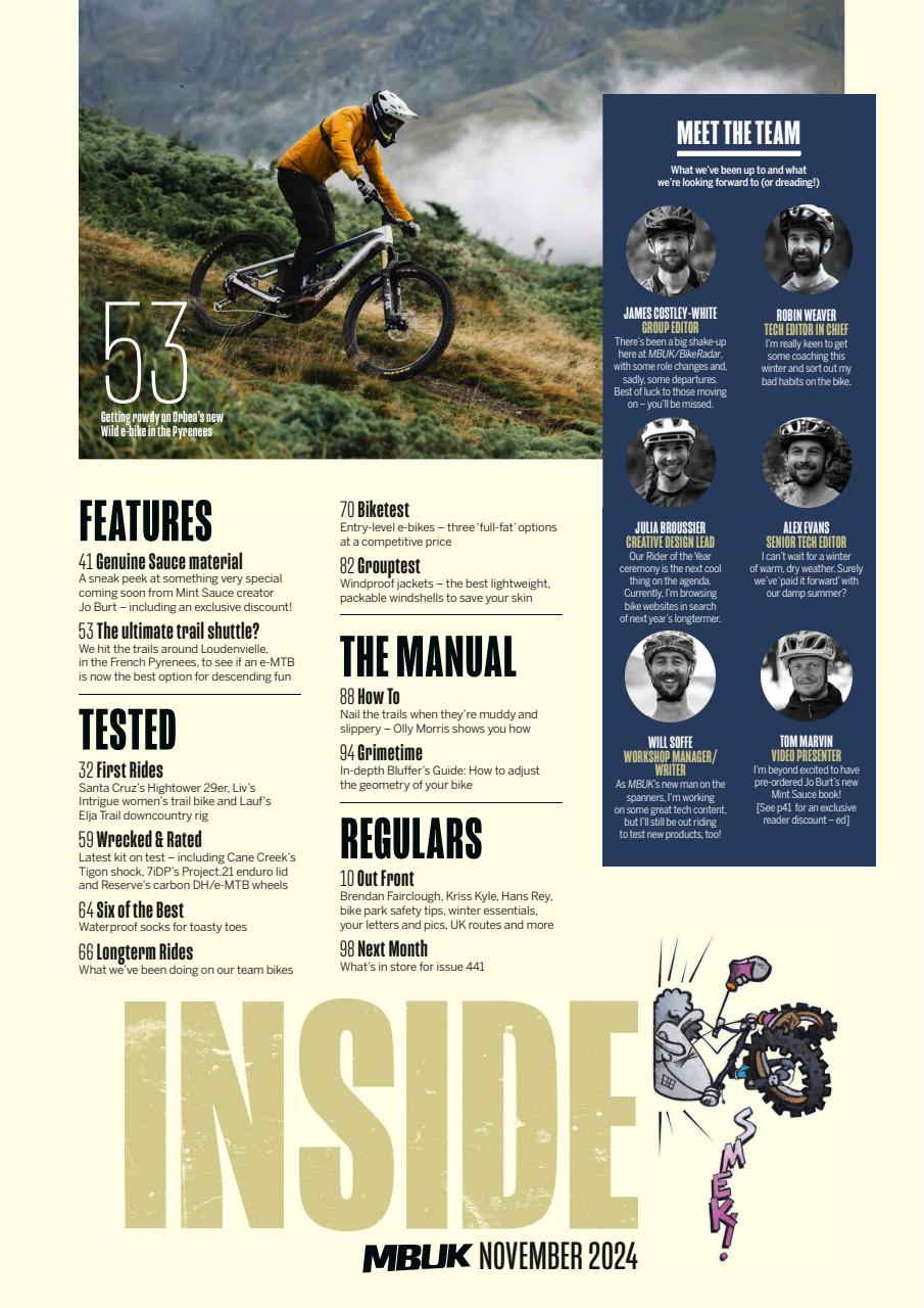 Mountain Biking UK Preview Pages