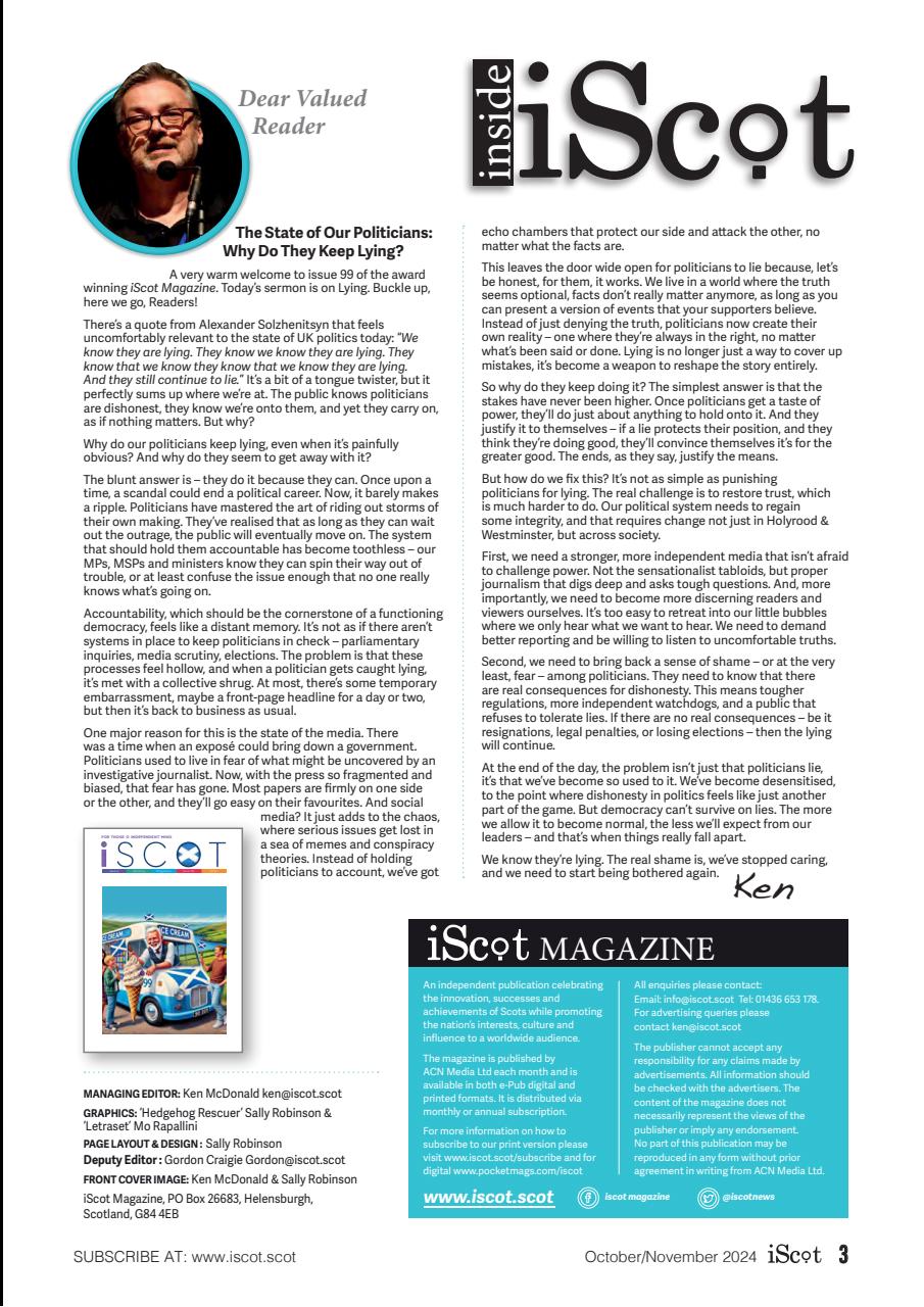 iScot Magazine Preview Pages