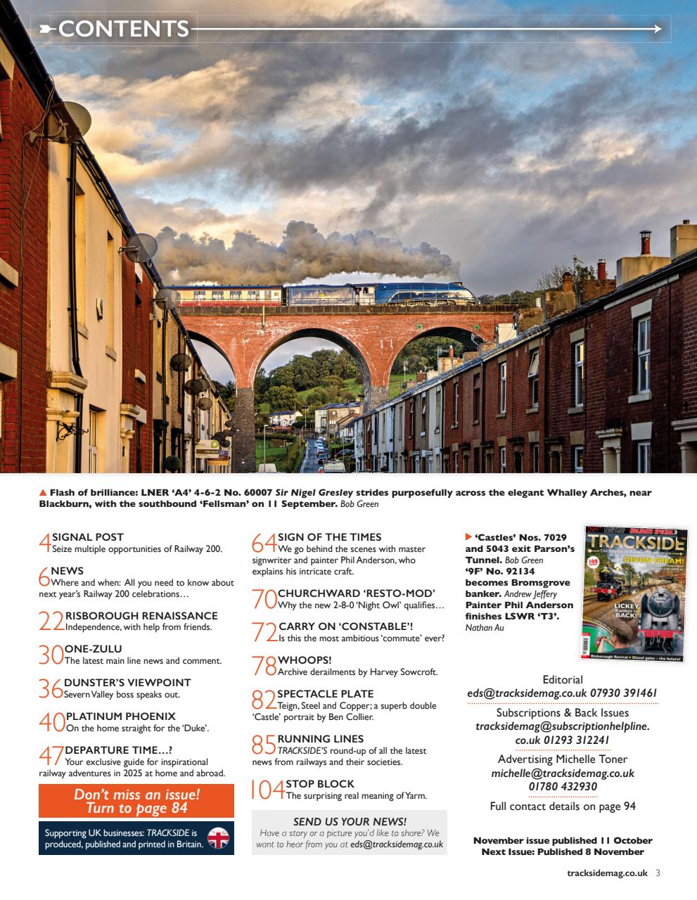 Trackside Preview Pages