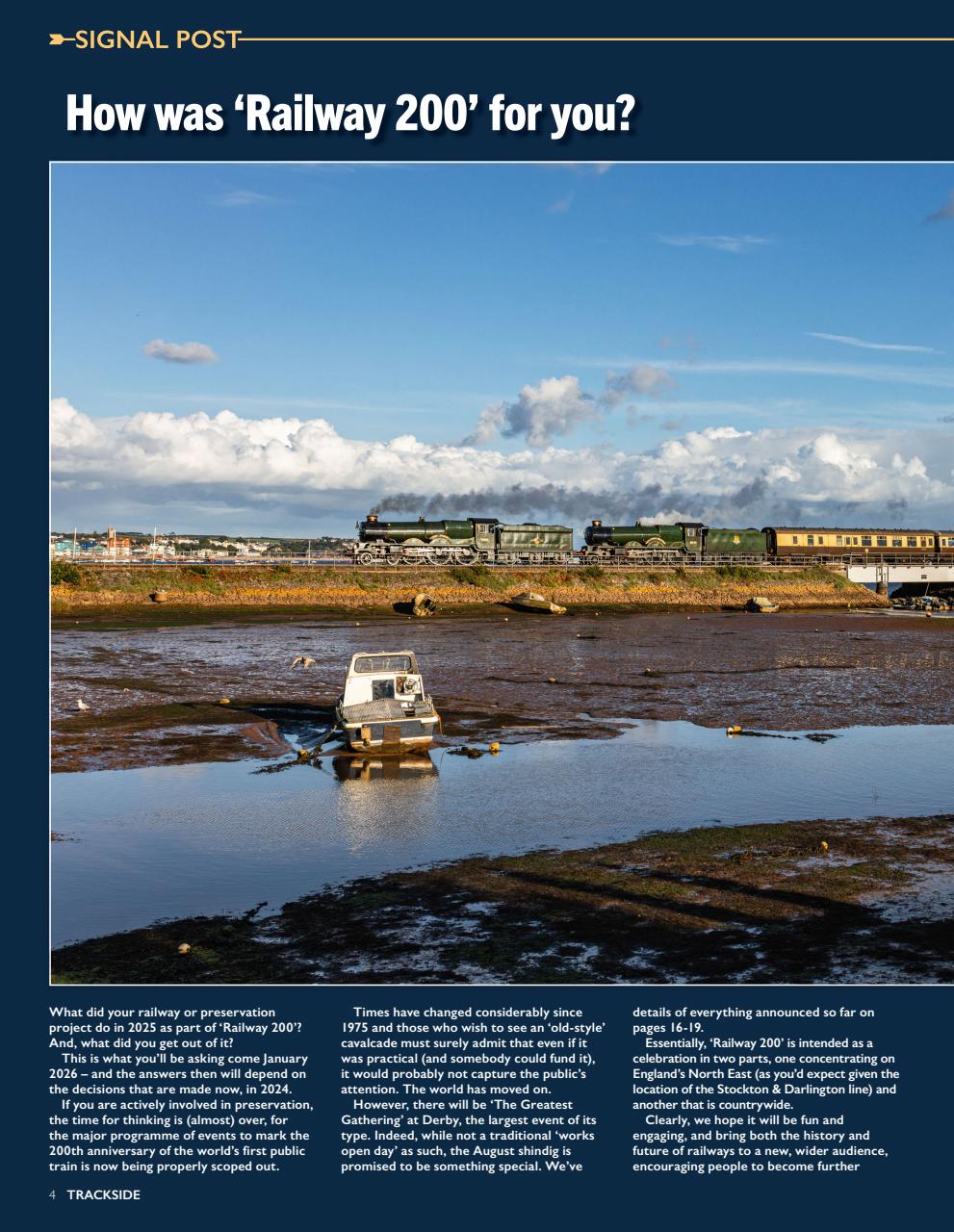 Trackside Preview Pages