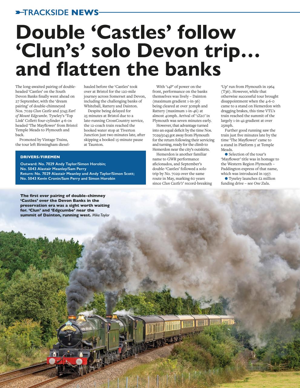 Trackside Preview Pages