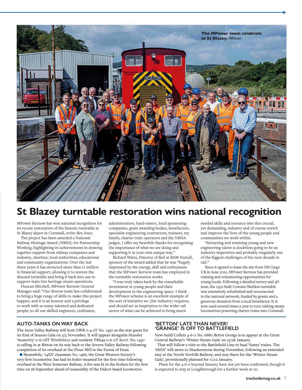 Trackside Preview Pages