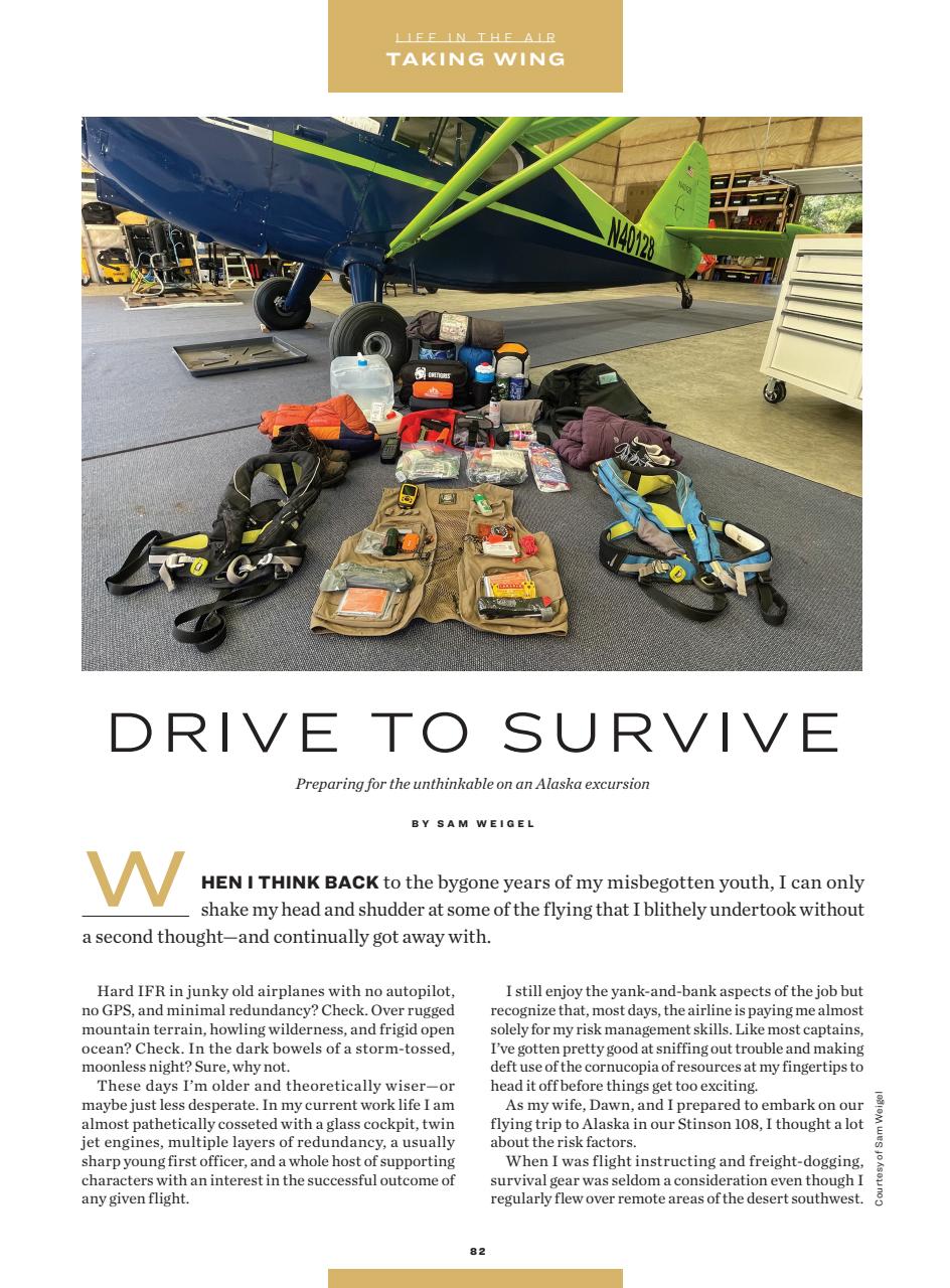 FLYING Magazine Preview Pages