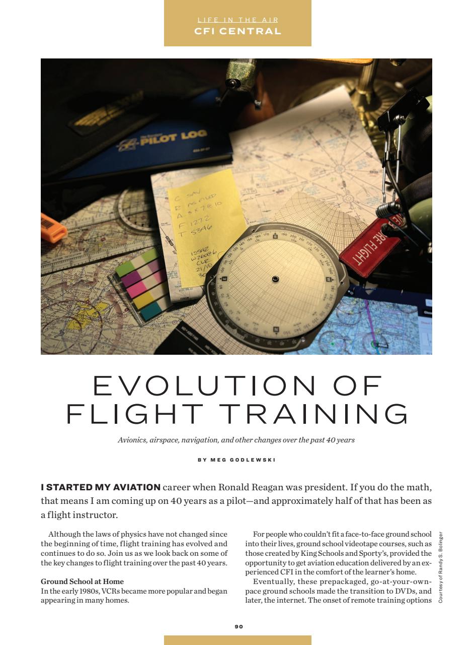 FLYING Magazine Preview Pages