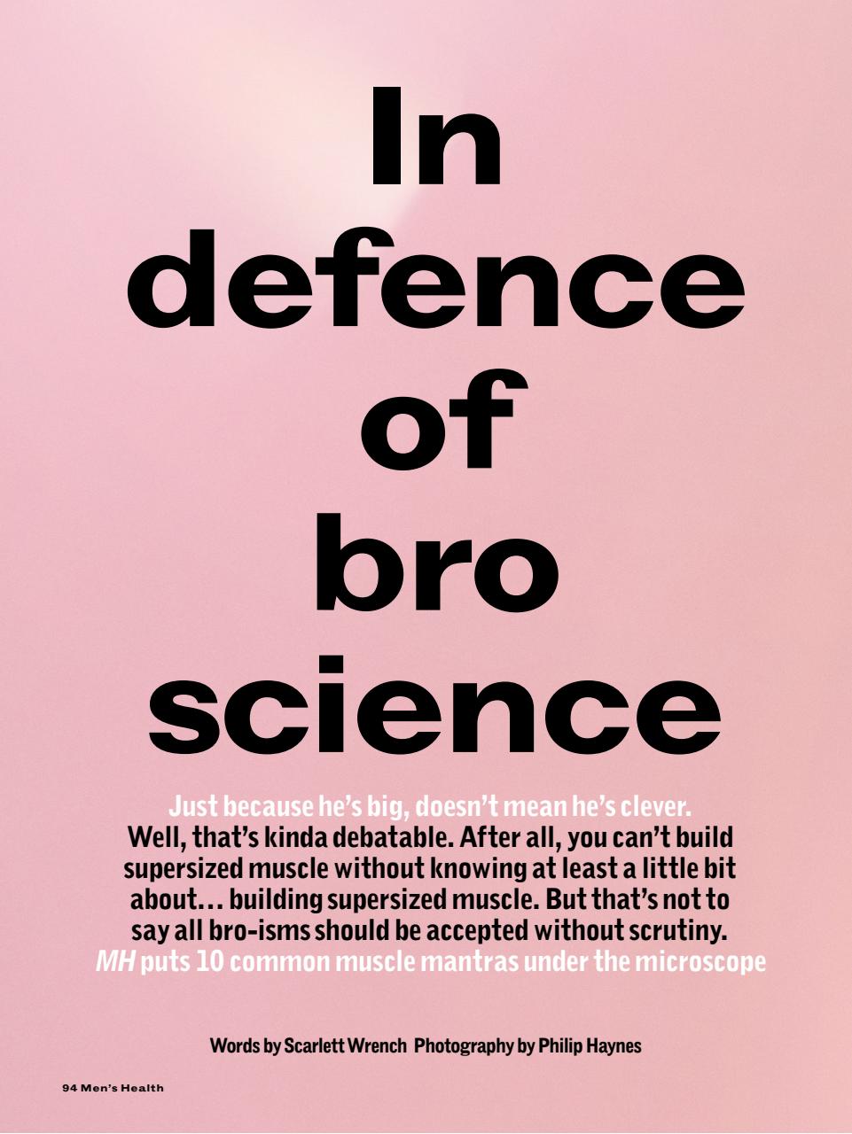 Men's Health Preview Pages