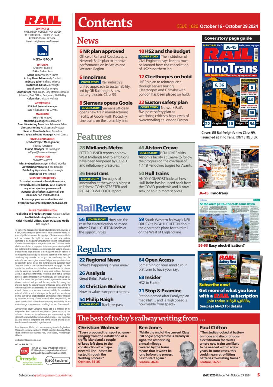 Rail Preview Pages