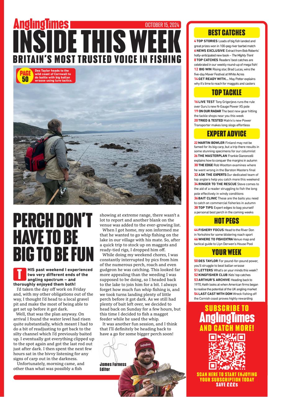 Angling Times Preview Pages