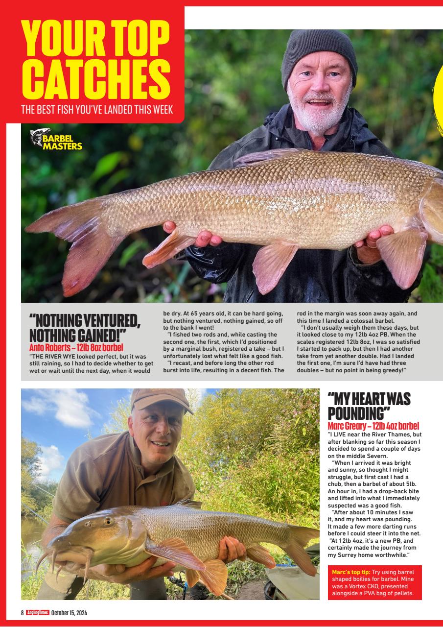 Angling Times Preview Pages