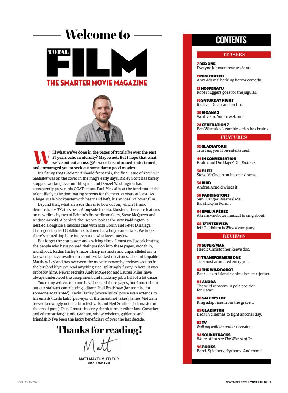 Total Film Preview Pages